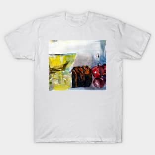 Lemon tea and cherry almond cake T-Shirt